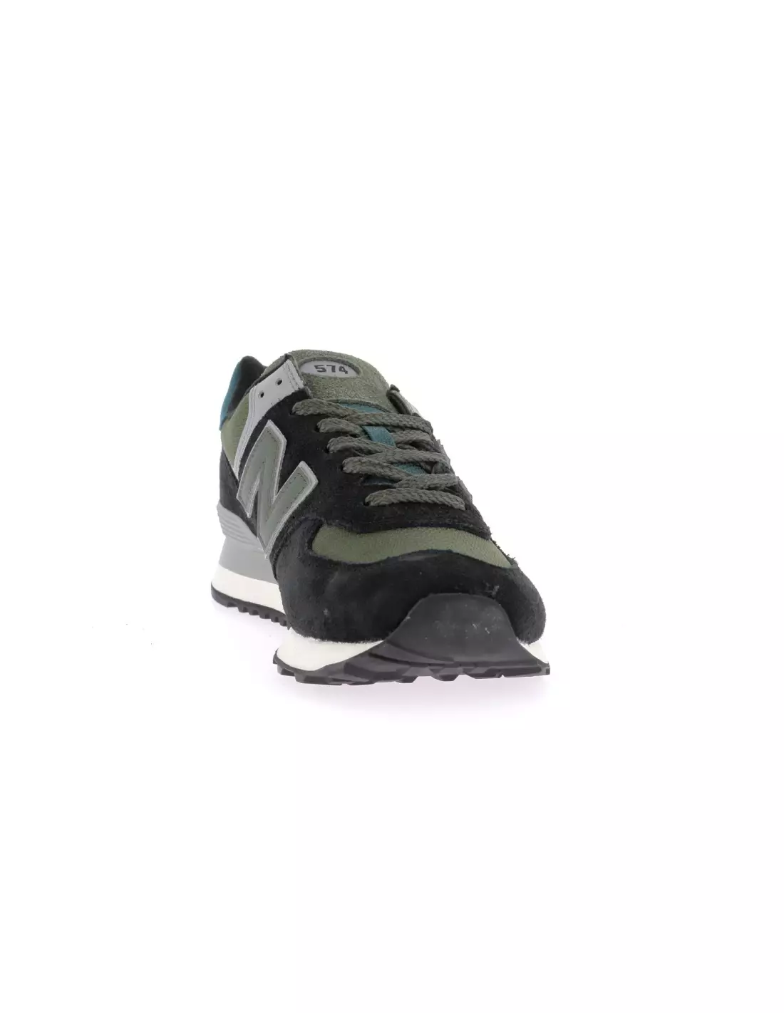 NEW BALANCE 574 - Baskets Marinekaki