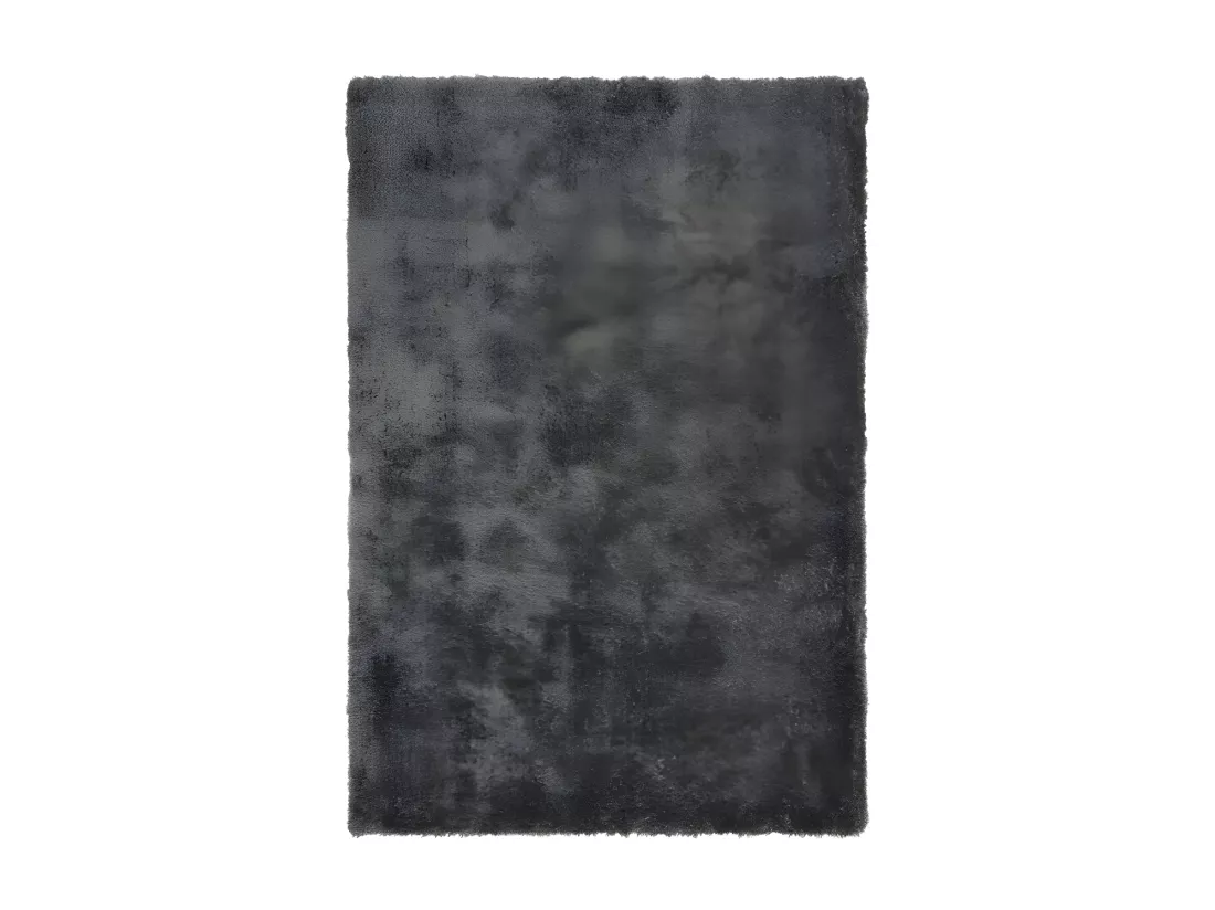Tapis 170x120cm, design C005D coloris anthracite - Confort et élégance pour votre intérieur