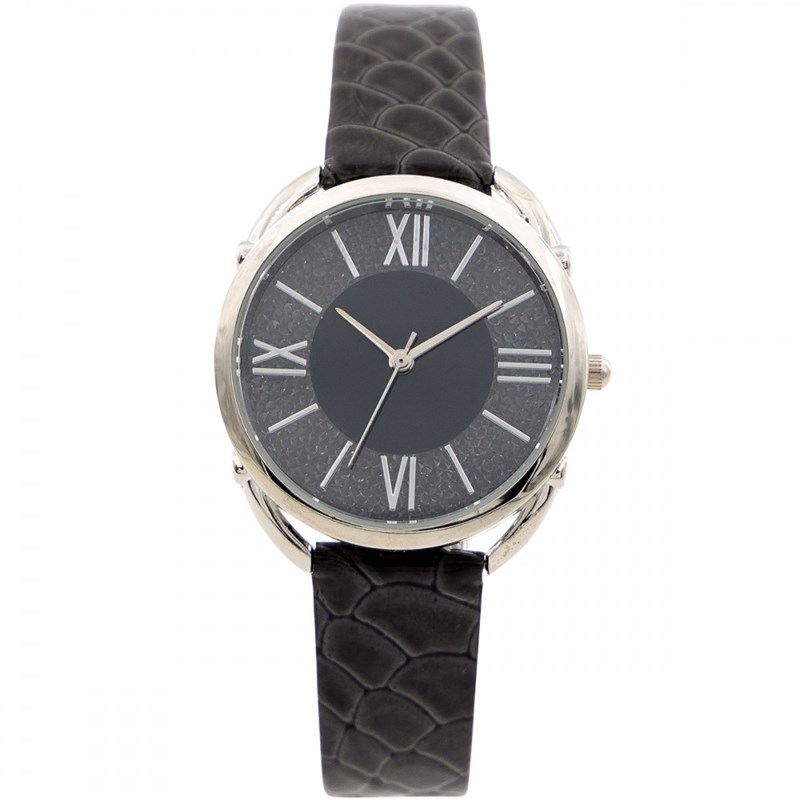 Montre Femme M. JOHN bracelet Cuir Gris