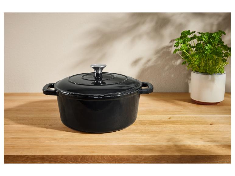 Gietijzeren pan 28 cm 5,6 L