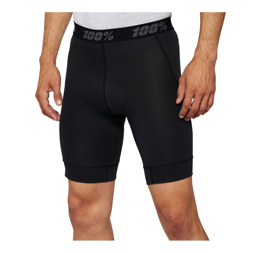 100 percent RIDECAMP - Short 2 en 1 Homme black