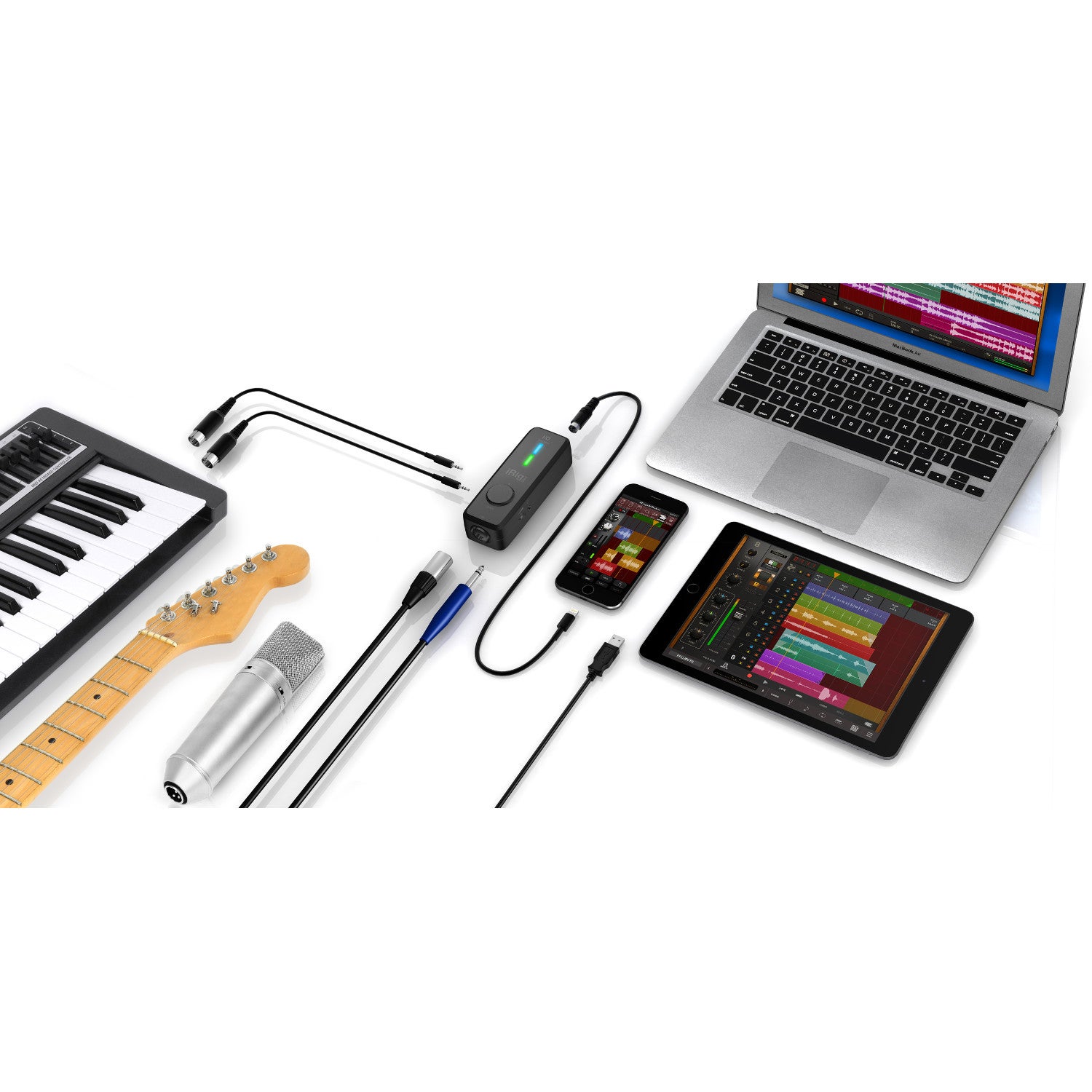 IK Multimedia iRig Pro I/O mobiele audio/MIDI interface