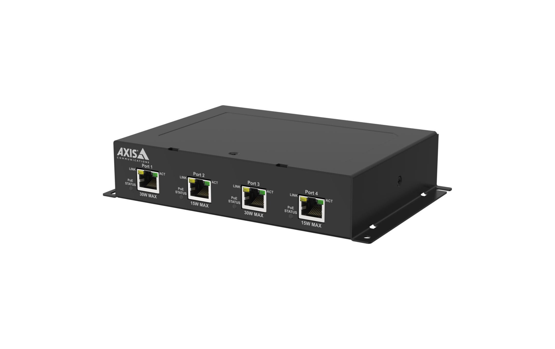 PoE Extender TU8011 4 Port bis 100 m<br>4-Port-PoE-Extender für den Innenbereich