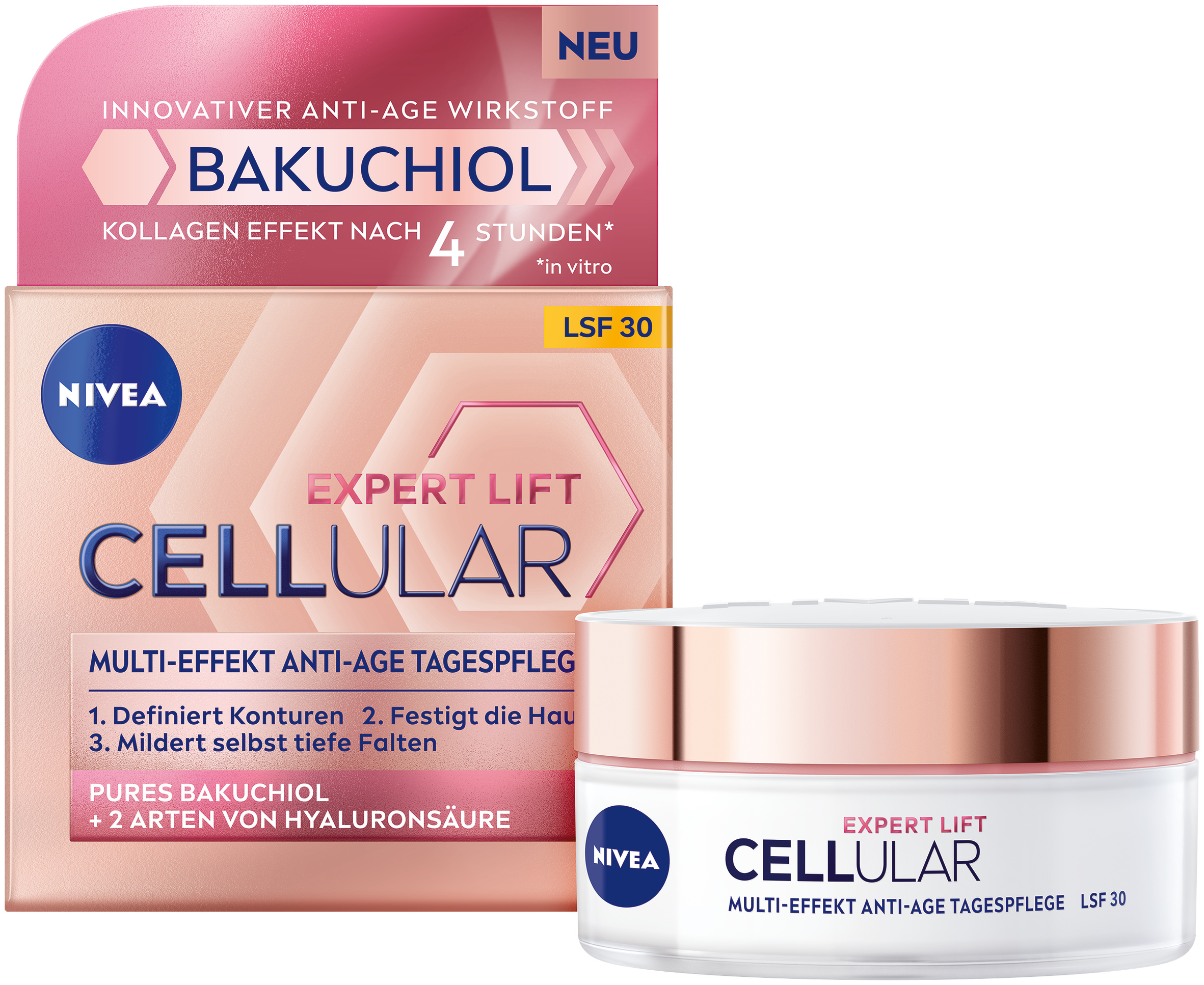 Nivea Cellular Expert Lift Anti-Age Tagespflege LSF 30 Topf 50 ml