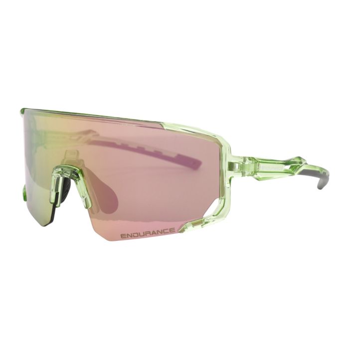 Endurance Unisex Solbriller Phillipe Half-Frame Sports Glass Grøn