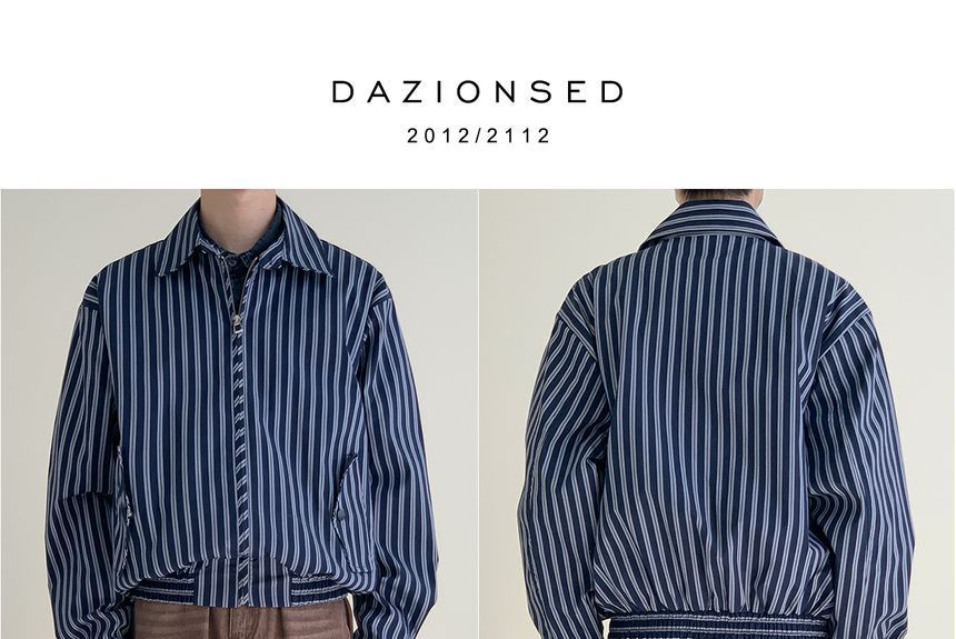 DAZO Studios - Gestreept ritsjack