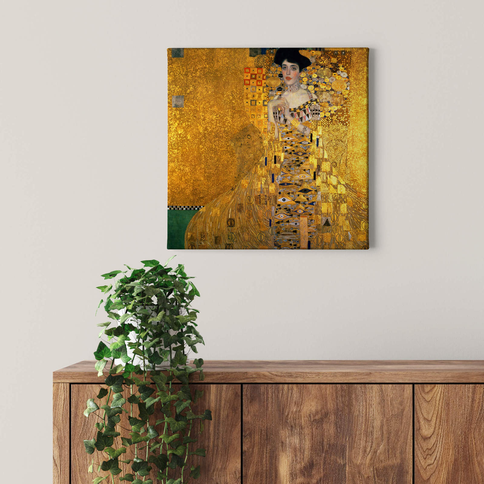 Leinwandbild ADELE BLOCH BAUER - Klimt - 50x50 cm