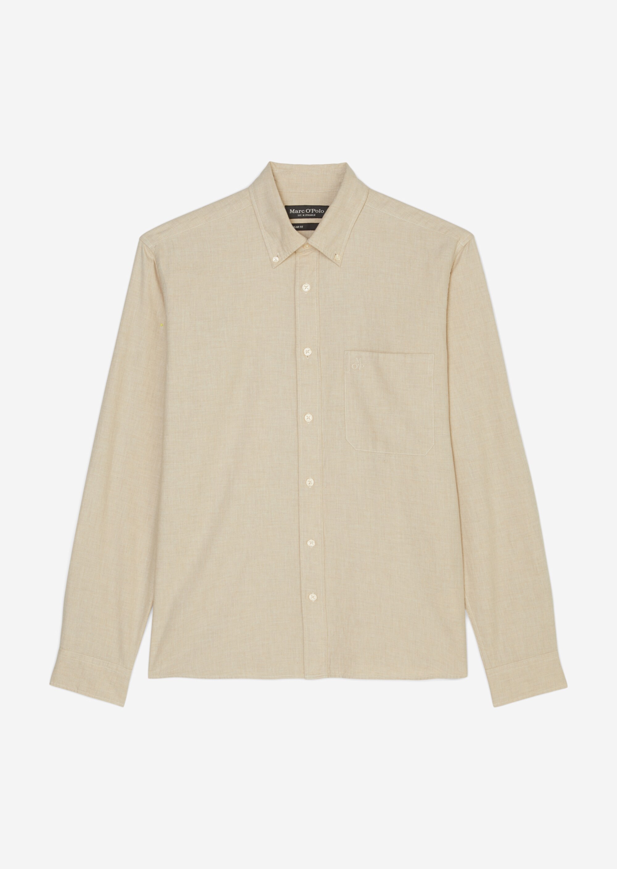 Hemd regular aus weichem Bio-Baumwoll-Twill
