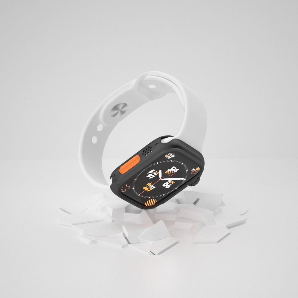 Apple Watch 6 / 5 / 4 / SE (2022) 44mm Wasserdichte Hülle Case - Schwarz