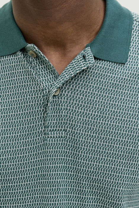 Jack & Jones groene heren polo