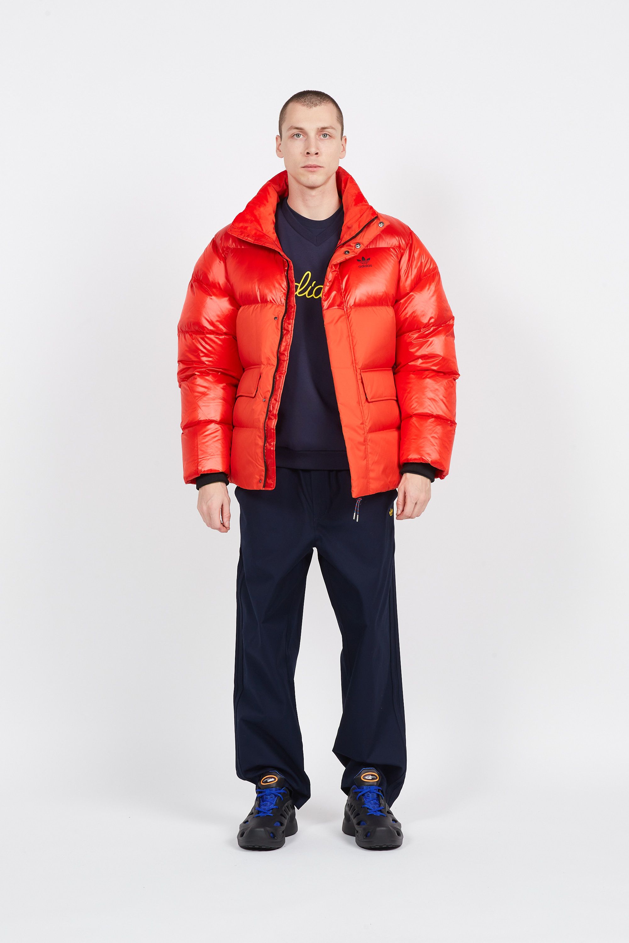ADIDAS Doudoune MID PUFFER Rouge
