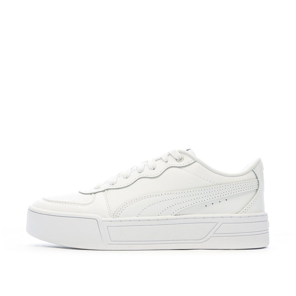 Puma Baskets Blanches Femme Puma Skye