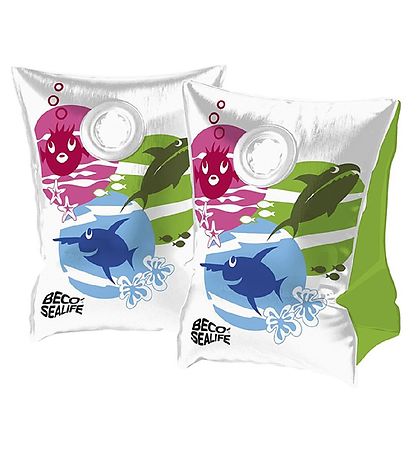 BECO Sv?mmevinger - 15-30 kg - Hvid/Multifarvet
