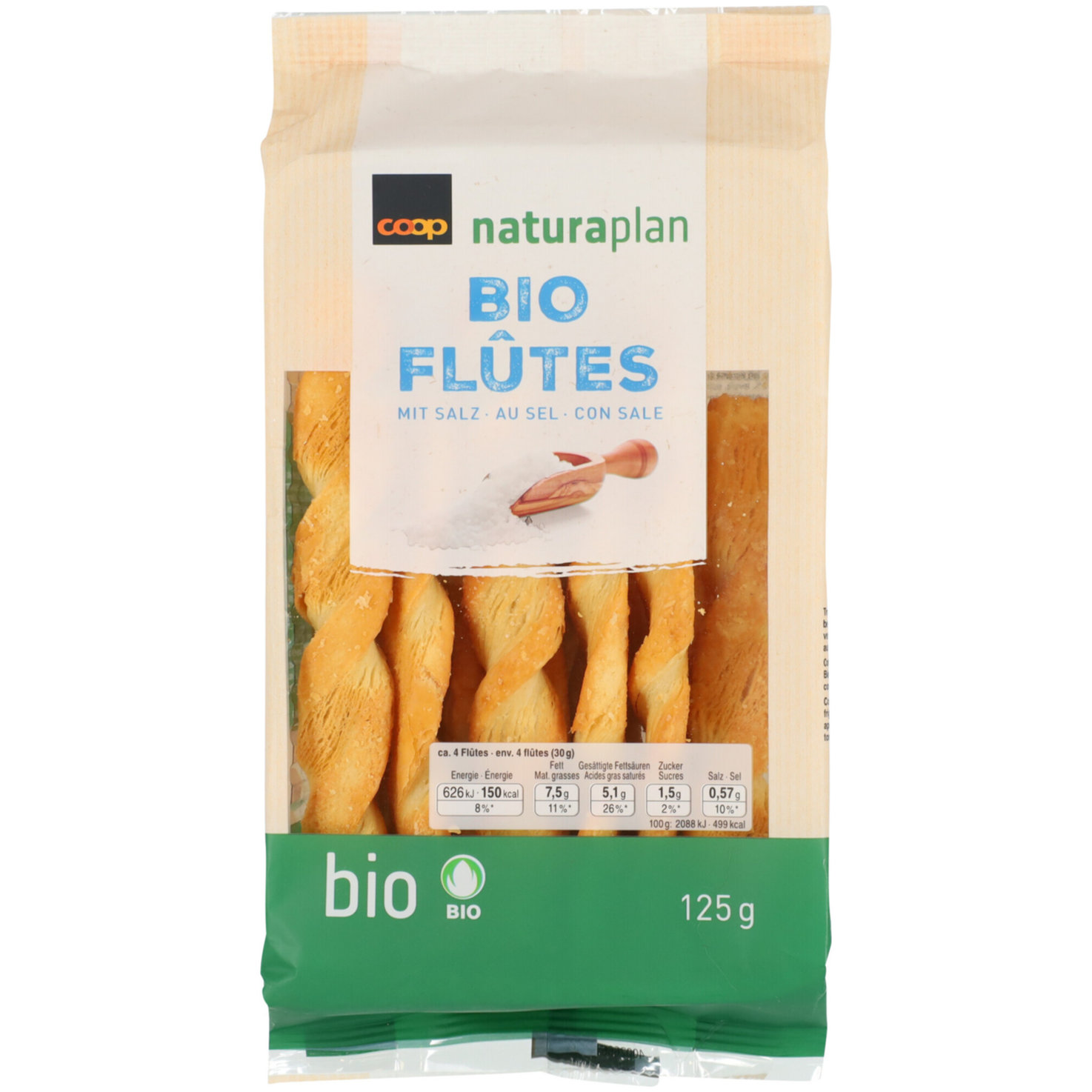 Naturaplan Bio Flûtes gesalzen
