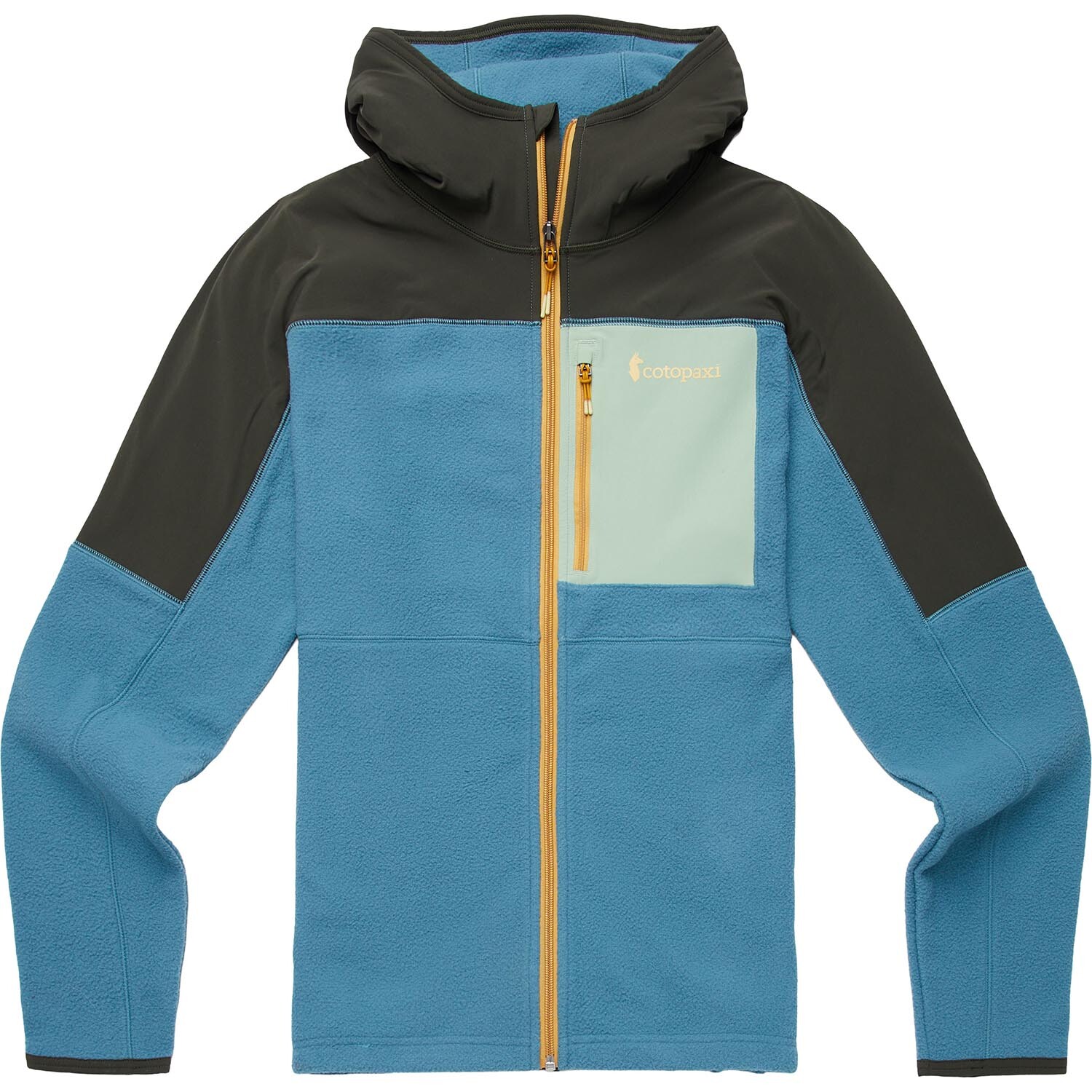 Cotopaxi Mens Abrazo Hooded Full-zip Fleece Jacket