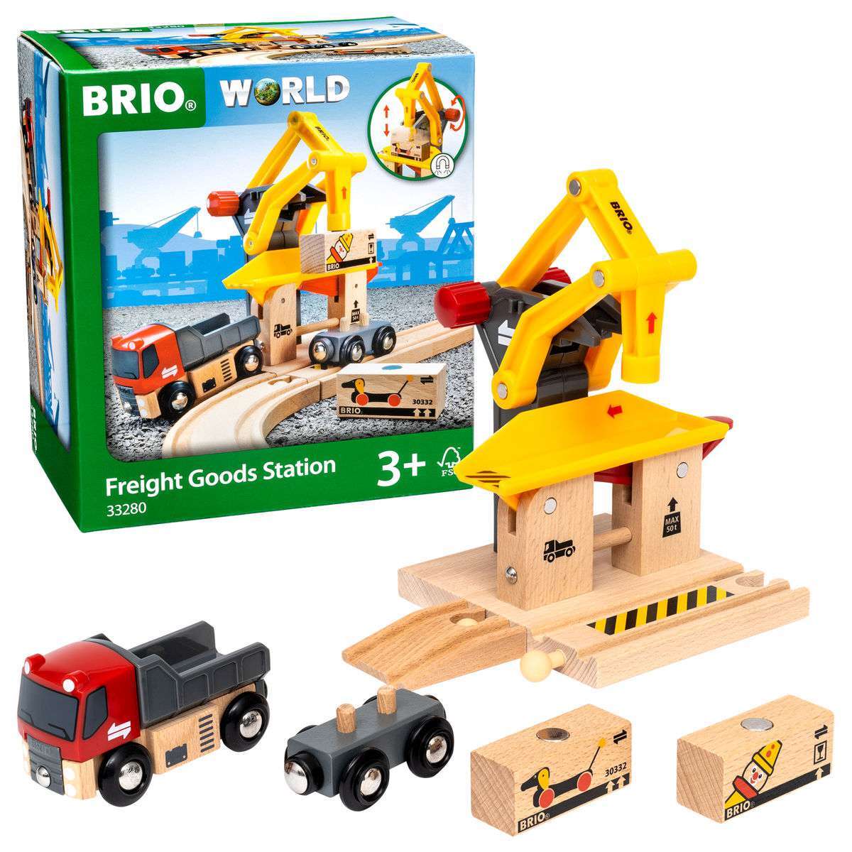BRIO Spiel Frachtverladestation