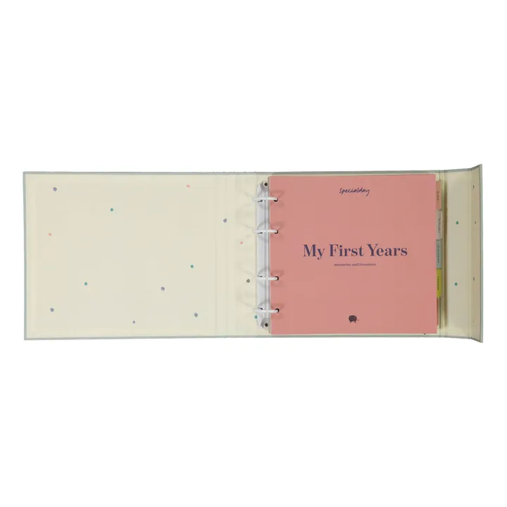 Specialday Album de naissance My First Years | Bleu