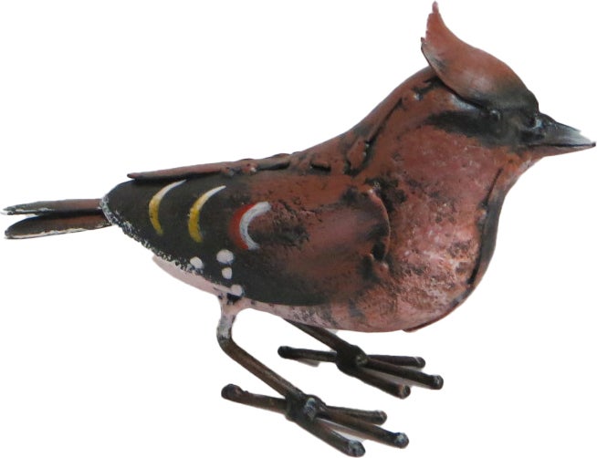 Intratuin tuinbeeld Aves specht bruin 19 x 7 x 12,5 cm