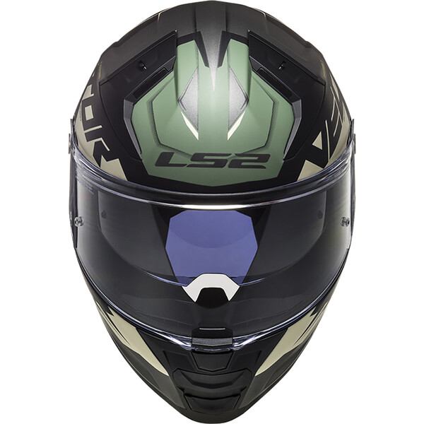 LS2 - Casque FF811 Vector II Absolute Noir Mat / Gris / Beige / Kaki