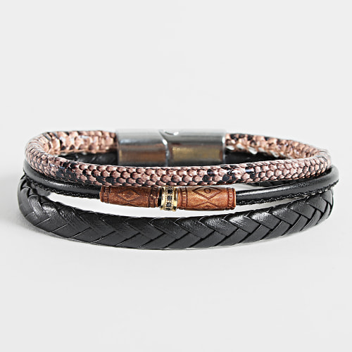 Bracelet Noir Marron
