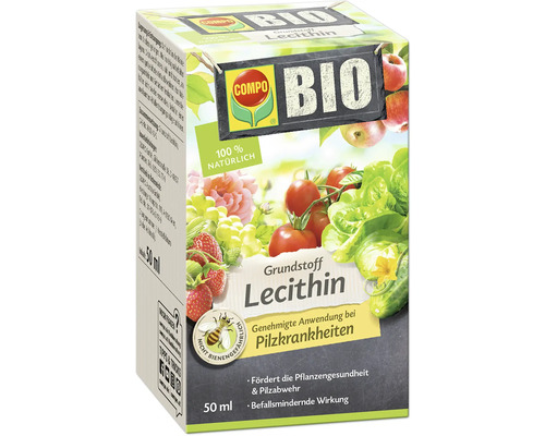 Lecithine basis ingrediënt COMPO BIO plantenversterkende lecithine 50 ml concentraat goedgekeurd voor gebruik bij schimmelziekten