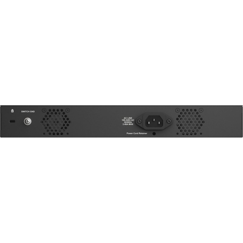D-Link DMS-1250-10SP/E commutateur réseau Géré 2.5G Ethernet (100/1000/2500) Connexion Ethernet, supportant l'alimentation via ce port (PoE) Noir