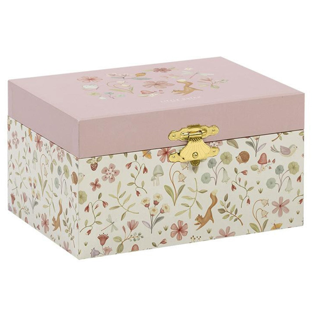 Little dutch sieradendoosje met muziek rosa