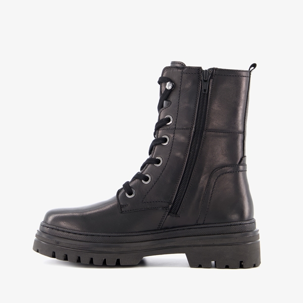 Hush Puppies leren dames veterboots