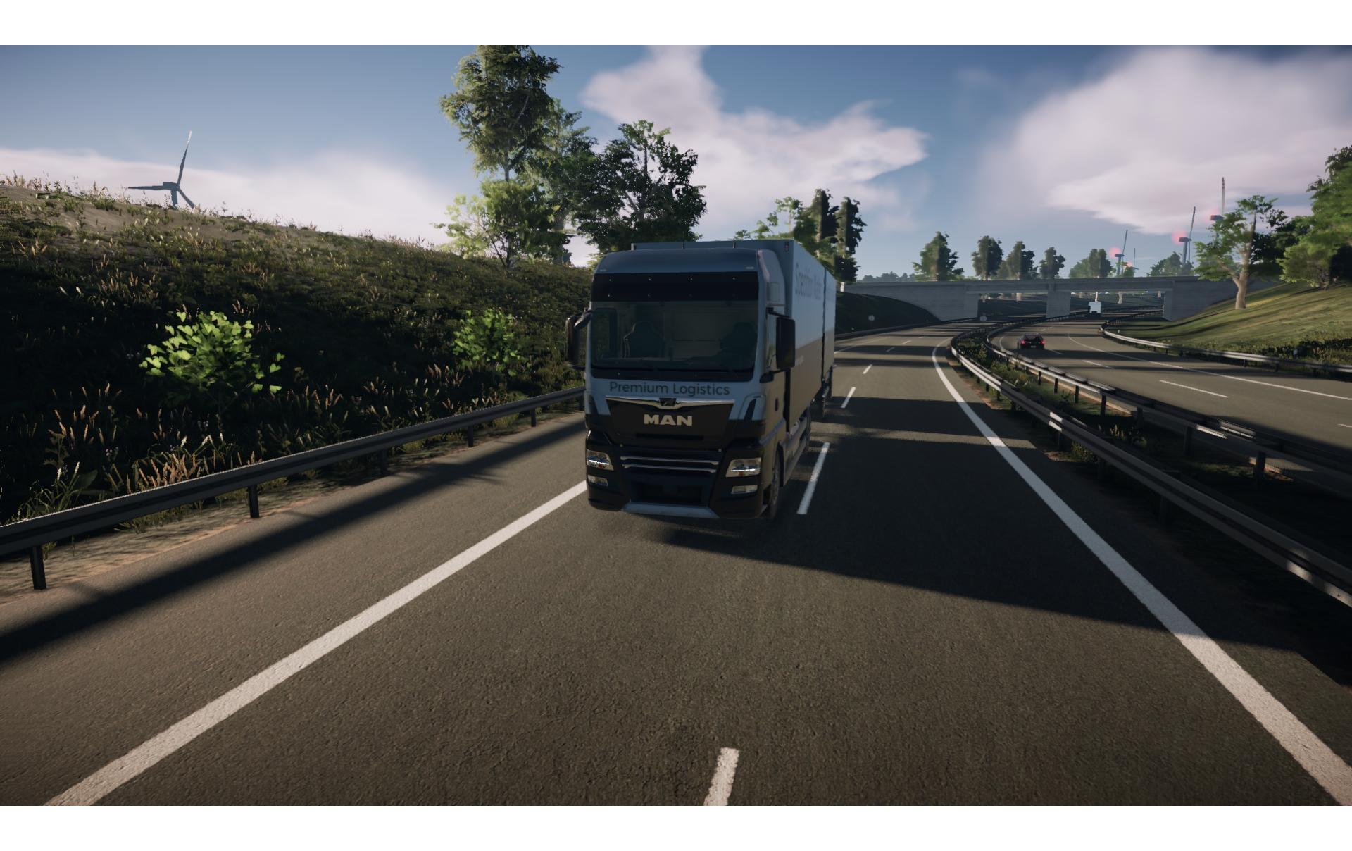 On the RoadTruck-Simulator Spiel für die PlayStation 5