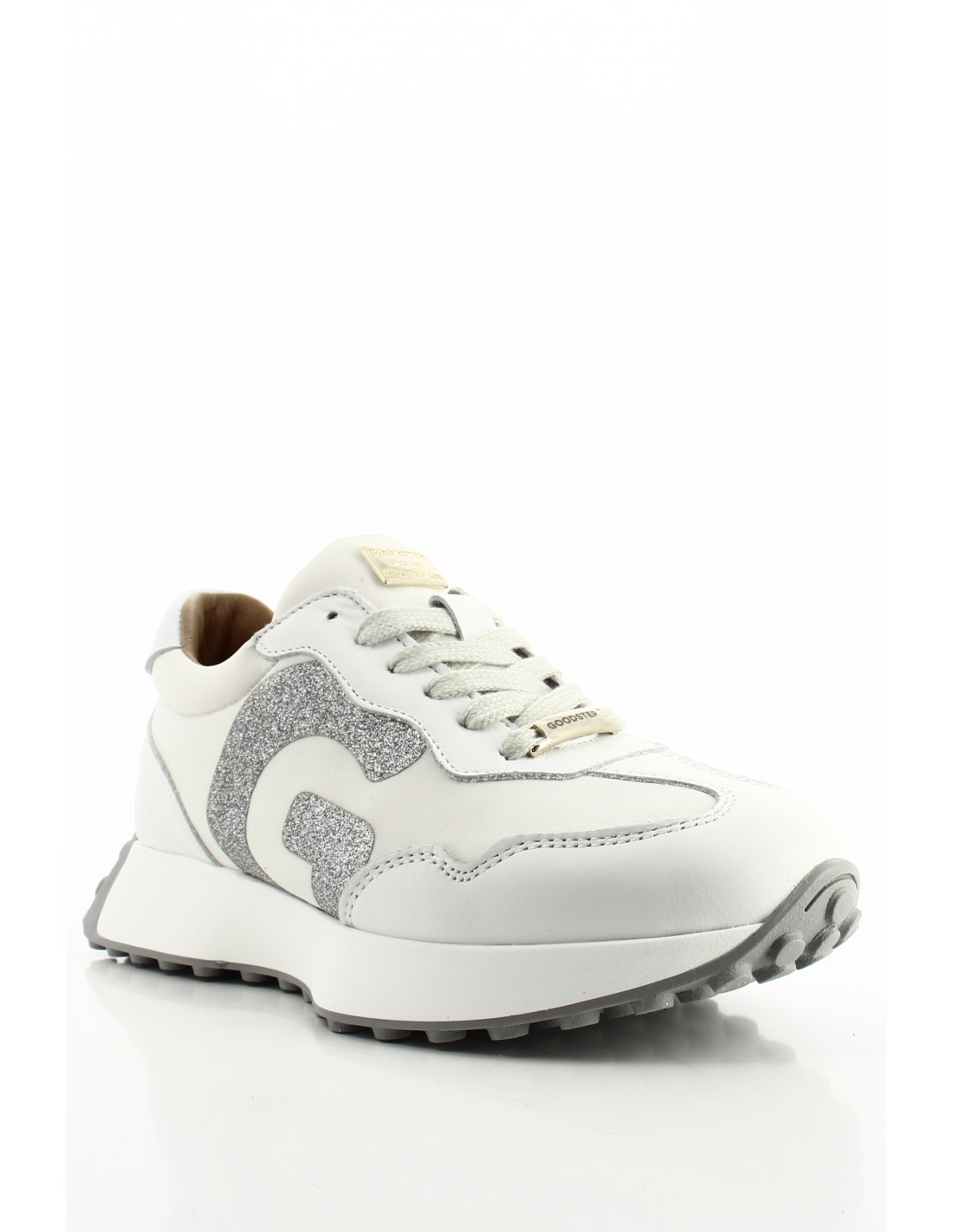 goodstep Baskets de ville Femme Karen Blanc Cuir