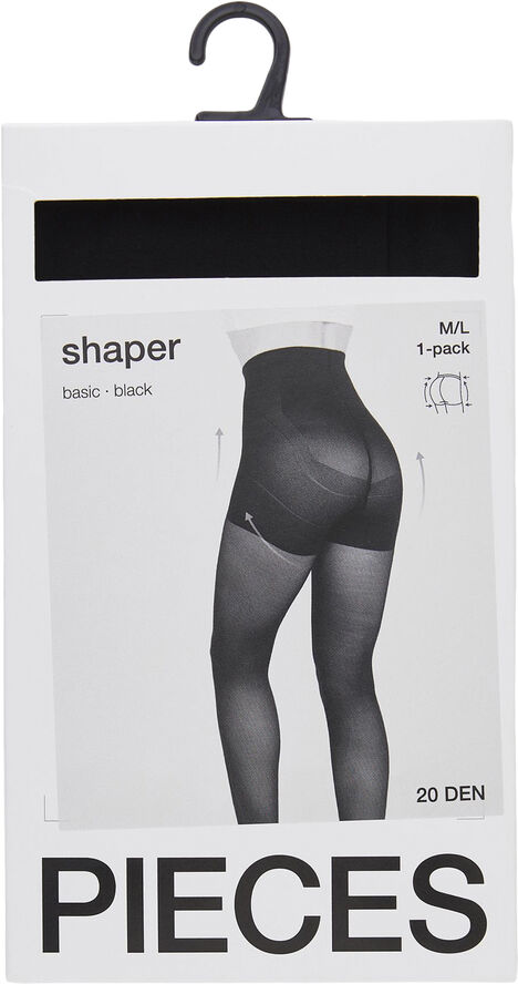 Pieces PCSHAPER 20 DEN TIGHTS NOOS Sort