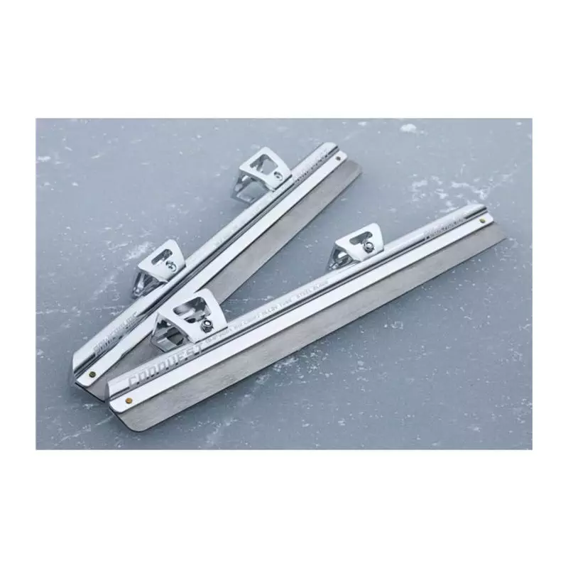Paire de lames pour patins à glace POWERSLIDE Conquest fix, HRC 60, Inchsizes Silver