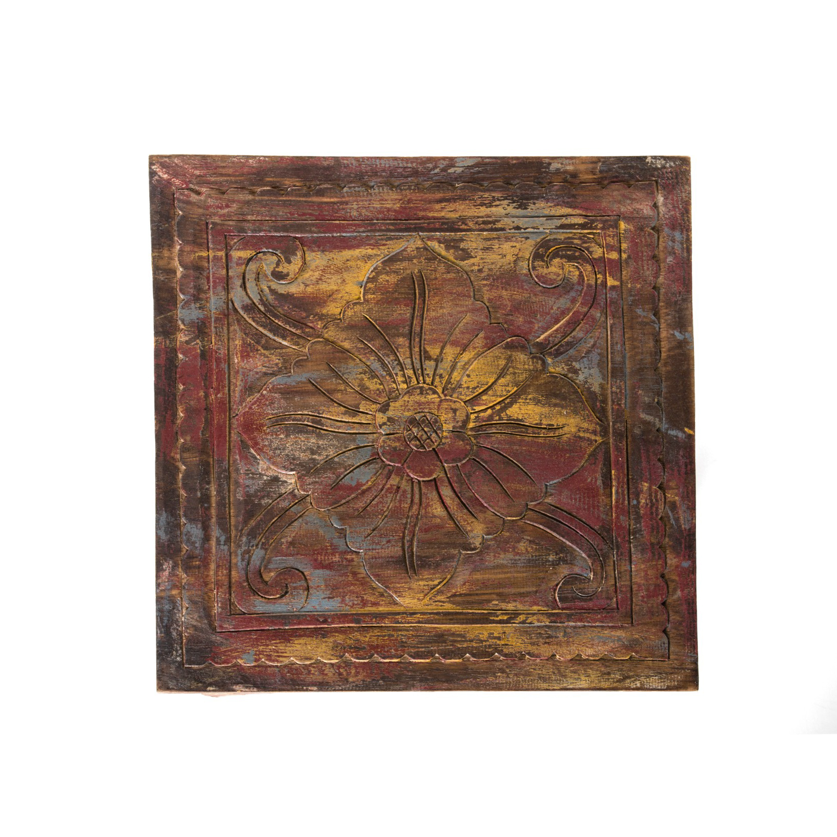 Beistelltisch 'Dantes', multicolor, B 40 cm, L! 40 cm, H 40 cm von fischer's lagerhaus