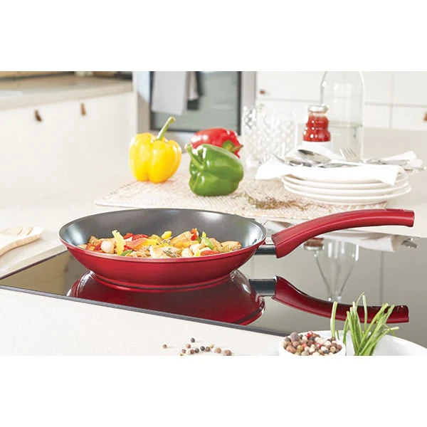 Lot de 2 poêles antiadhérentes Prestige Rubis 24 et 28 cm Mathon