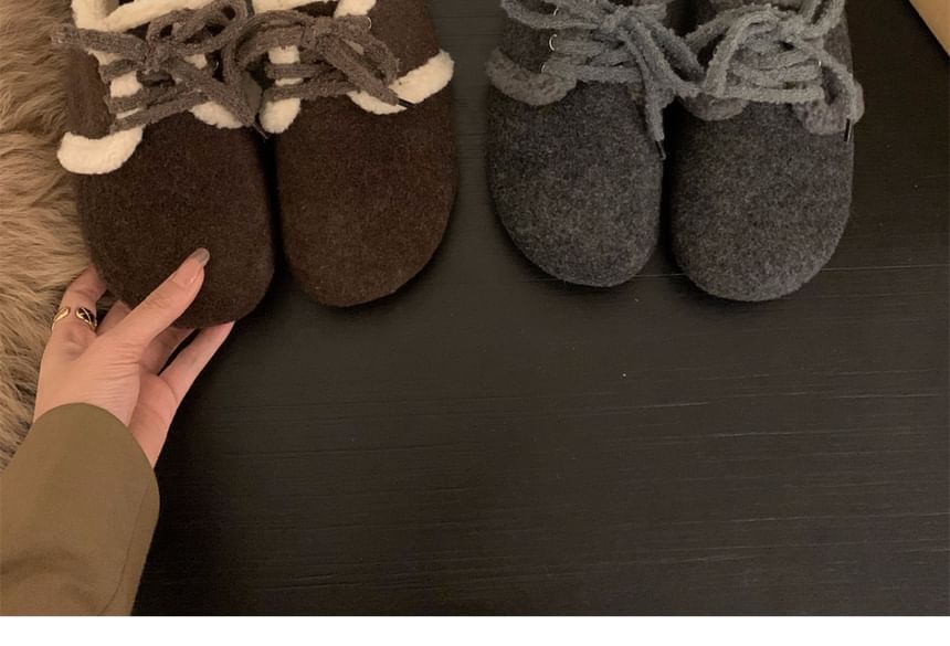 Queenie's Home - Veterschoenen met fleece rand