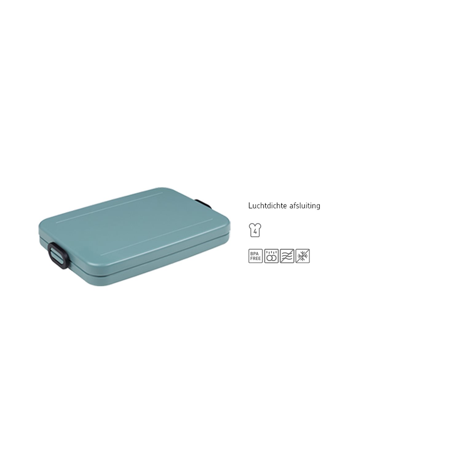 Mepal TAB Lunch Box Flat nordic sage