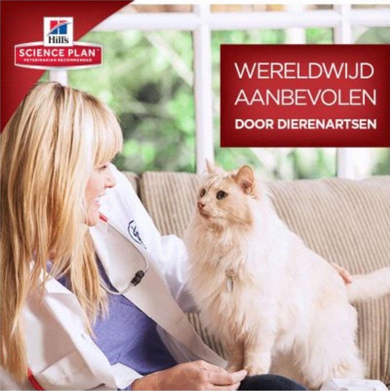 Hill' Feline Senior 11+ Kip Kattenvoer 7 kg