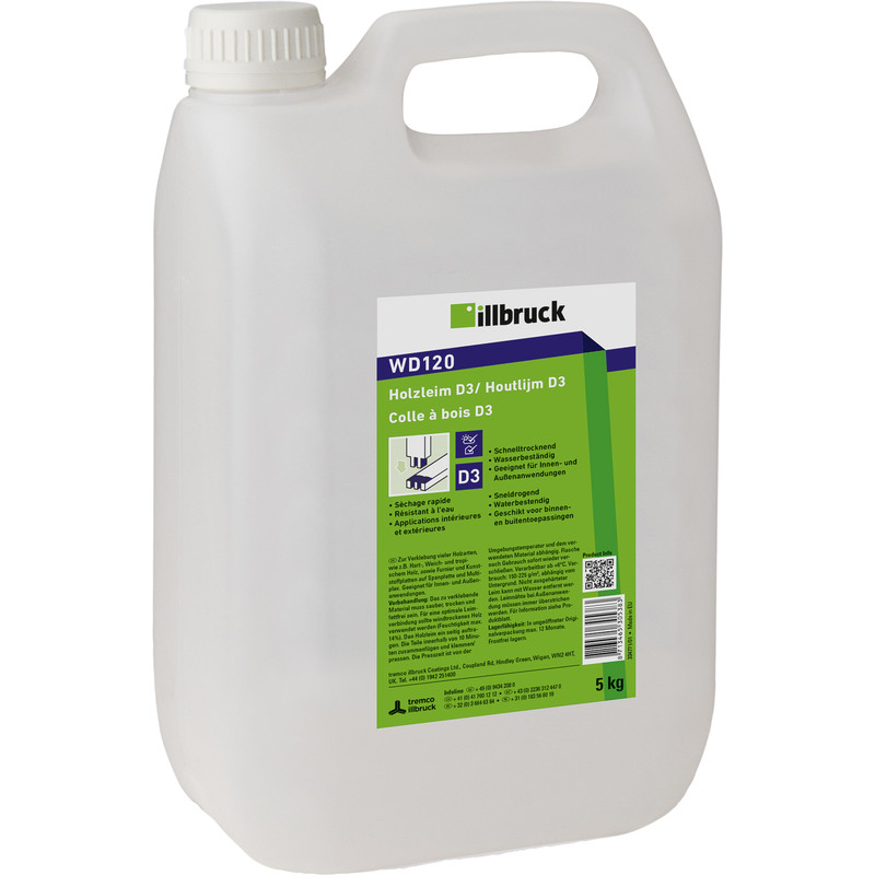 Illbruck WD120 houtlijm D3 5kg
