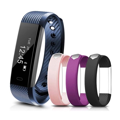 Pulseira de atividades Biwond Thinband + 4 pulseiras