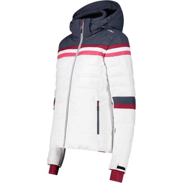 Veste de ski CMP WOMAN JACKET FIX HOOD WHITE