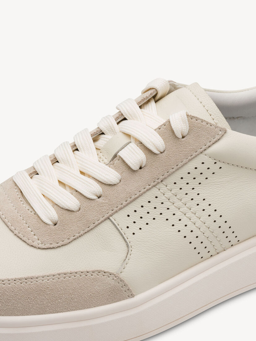 Leren Sneaker - beige