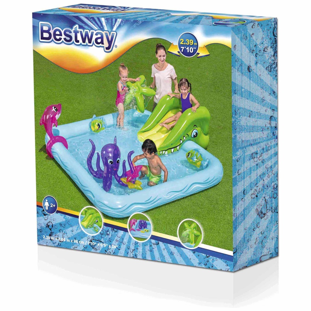 Bestway Aquarium Planschbecken Spielzentrum