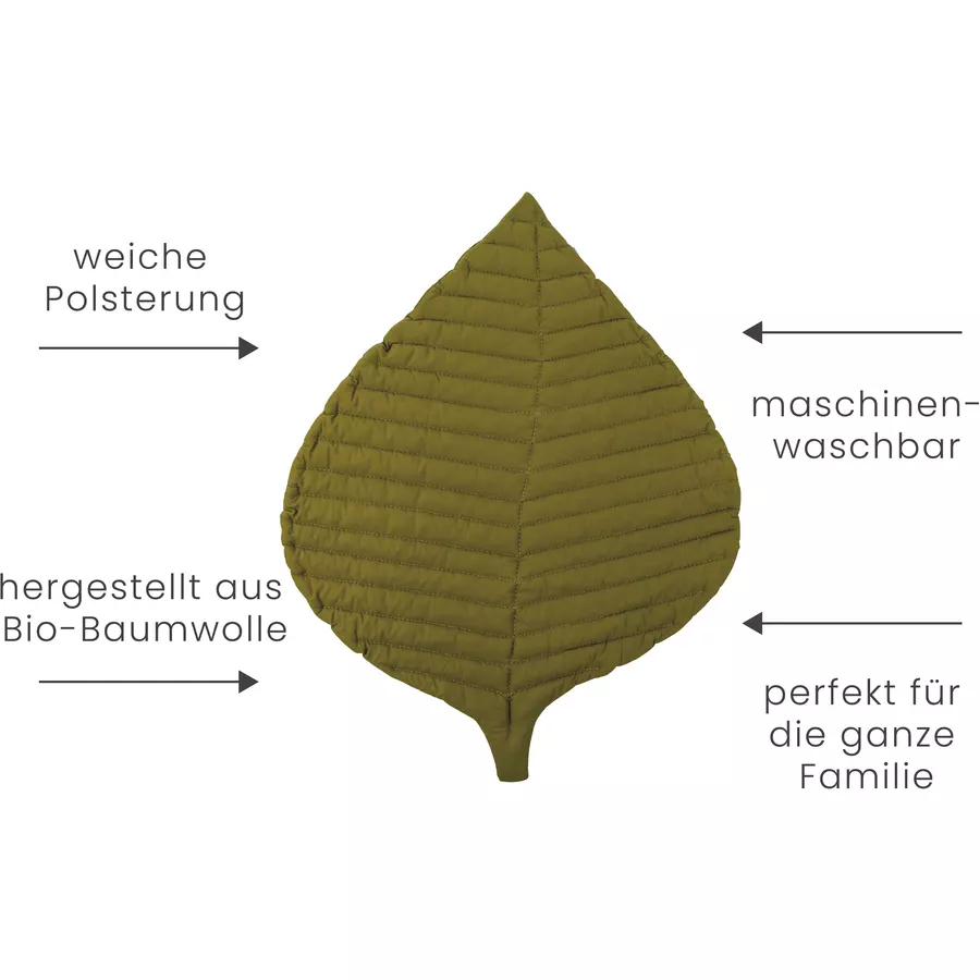toddlekind Spielmatte Blatt Sand Castle