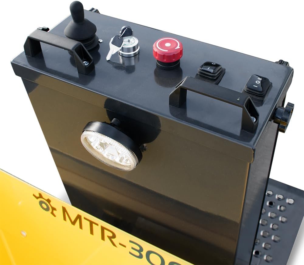 BAMATO Mini Raupendumper MTR-300RC mit Fernsteuerung | 300kg Zuladung | Steuerbar komplett über Fernbedienung | Elektroantrieb | 750W Motorleistung | Hydraulisch Kippfunktion | Minidumper