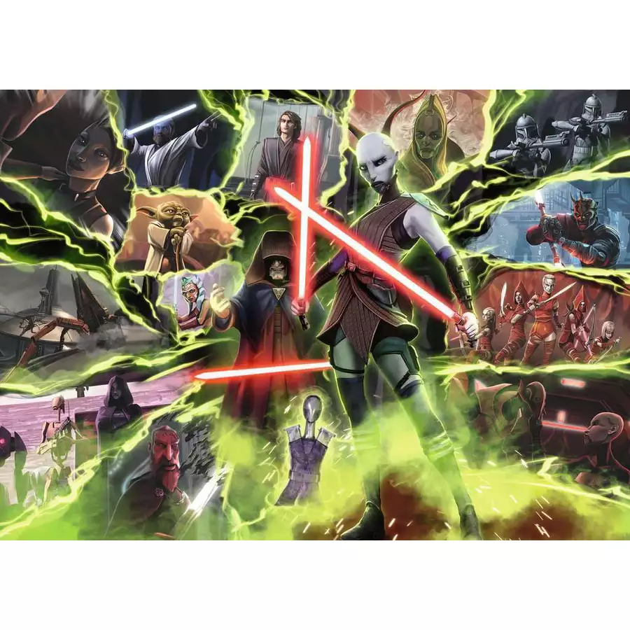 Ravensburger Star Wars Villainous: Asajj Ventress bunt