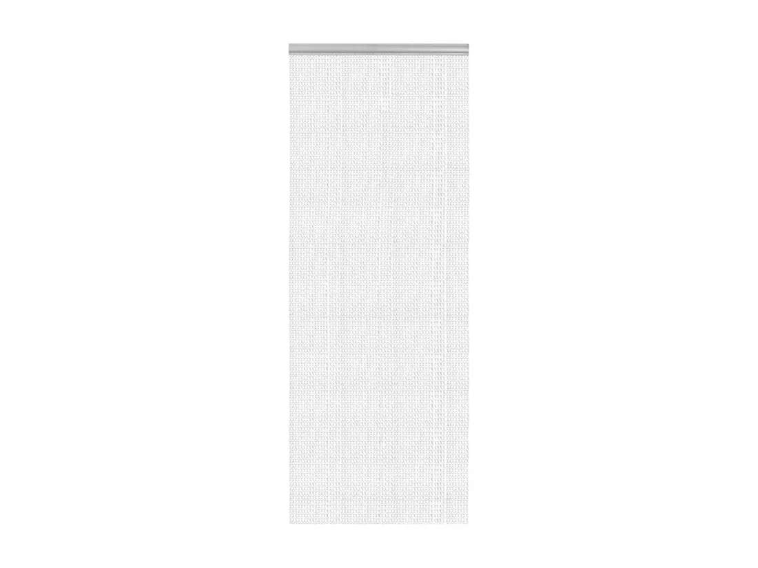 Moustiquaire de porte à cha?ne 80x201 cm aluminium