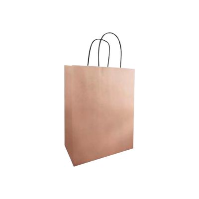 Créastyl Kraft Métal - 50 Sacs cadeau kraft - 19 cm x 8 cm x 21 cm - cuivre