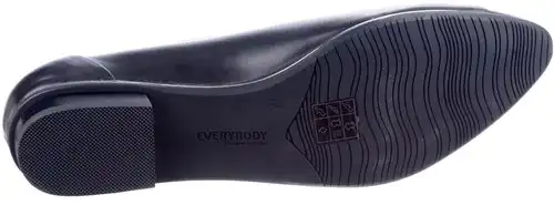 Everybody zwart 23507 Beta - maat 43 ballerina zwart - maat 43 Calandschoen