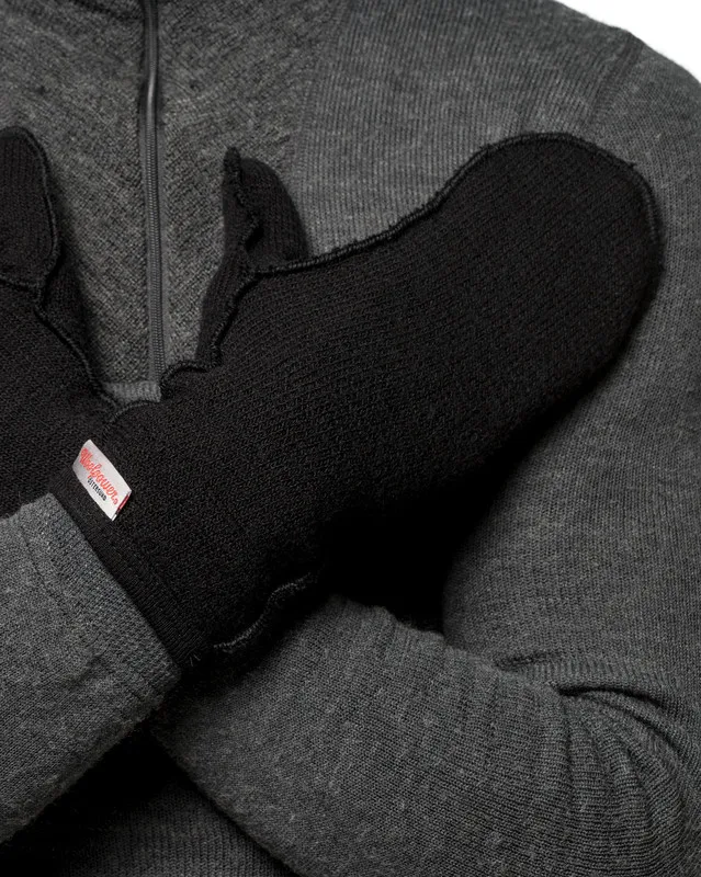Woolpower Mittens Thin 400 Black