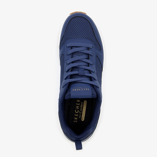 Skechers Uno Fastime heren sneakers blauw